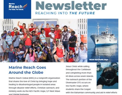 YWAM Marine Reach Monthly Newsletter