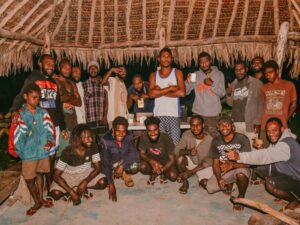 Mat time under the nakamal - reaching men of Vanuatu